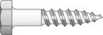 Schaefer-Peters Holsurub Cap Hexagonal 571 Inox A2-8 X 80 (05712880S)