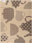 Delta Carpet Covor pentru Bucatarie Gri, Antiderapant, 75 cm x 200 cm, Flex 19056/19 (X-19056-19-0752) Covor