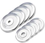 Gorilla Sports Súlytárcsa szett krómozott 30 kg (100656-00004-0114) - kokiskashop Súlytárcsa