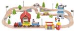 2KIDS TOYS Set trenuleț 80 piese (DD2D98207) Trenulet