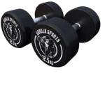 Gorilla Sports Kerek gumi súlyzók 2 x 12, 5 kg (100279-00008-0110) - kokiskashop