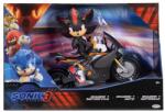 JAKKS Pacific Set de joaca, Sonic the Hedgehog, Shadow cu motocicleta, 13 cm