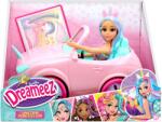 Dreameez Papusa cu masina decapotabila, Dreameez, Unicorn Princess Car Papusa