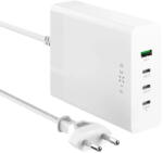 FIXED Incarcator de retea Statie Incarcare USB, 3x Type-C, 200W, GaN, - White