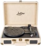 Latone RetroCase Creamy White Portable грамофон (LT-01PCW)