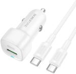 BOROFONE Cablu Type-C inclus. USB-A + USB-C 38W Alb (KF2357683) - pcone