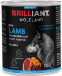 Brilliant Wolfland Monoprotein bárány & vörösáfonya-édesburgonya nedves kutyaeledel (6 x 800 g) 4.8kg
