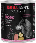 Brilliant Wolfland Sertés & Alma-Quinoa konzervkutyaeledel (6 x 800 g) 4.8kg