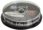HP BD-R BluRay lemez, 25GB, 6x, 10 db, hengeren, HP (69321) - iconink