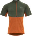 Devold Tricou Devold Standal Merino Tee Zip Neck, flame (XL)