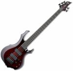 ESP F-1005 See-Thru Black Cherry Sunburst Bas cu 5 corzi