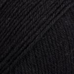 DROPS Design Fabel Uni Colour 400 Black Плетива прежда (1070400)