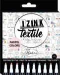 Aladine Izink Комплект маркери за текстил Pastel Colours 10 бр (<![CDATA[85535]]>)