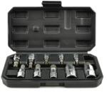 GEKO spline bitfej készlet CrV M4-M18 10db G13551 (G13551)