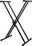 Cascha HH 2181 Keyboard Double X-Frame Stand pliant pentru claviaturi Black (<![CDATA[HH 2181]]>)