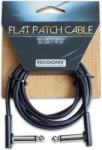 RockBoard Flat Patch Cable 120 cm Oblic - Oblic Cablu patch (<![CDATA[RBO CAB PC F 120 BLK]]>)