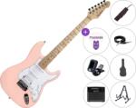 Pasadena ST-11 SET 20W Pink Chitară electrică