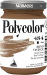 Maimeri Vynil Polycolor Vopsea acrilică Vandyke Brown 484 140 ml 1 buc (M1220484)