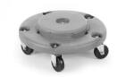 AmerBox Trolley kerek hulladékgyűjtőhöz, AmerBox, 691038-hoz alkalmas, Világos szürke, ⌀455x(H)165mm (0691076)