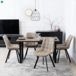 Mebel Elite Bézs Szövet Étkezőszék RICK 2