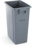 AmerBox Keskeny hulladékgyűjtő tartály, AmerBox, 60L, Világos szürke, 455x315x(H)580mm (0691137)