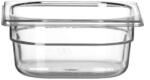 HENDI GN edény 1/6, HENDI, Profi Termékcsalád, GN 1/6, 1L, Átlátszó, 176x162x(H)65mm (0861738)