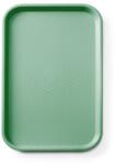 Hendi Polipropilén gyorséttermi tálca GN 1/1, AmerBox, GN 1/1, Zöld, 530x325x(H)20mm (0878576)