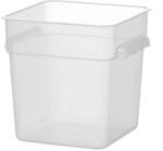 HENDI Ételkonténer mércés jelzéssel, HENDI, 7, 6L, 235x235x(H)230mm (0870938)