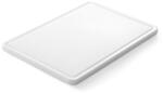 Hendi 0826362 HDPE vágódeszka vájattal - 355 × 250 × 15 mm, fehér (0826362)