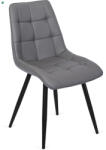Mebel Elite Szürke Eco-bőr Étkezőszék. MONZA