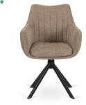 Mebel Elite Forgó Étkezőszék Sötét Bézs Színben. MUMBAI