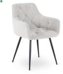 Mebel Elite Szövet Étkezőszék Szürkés Bézs Színben. MODESTO