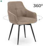 Mebel Elite Forgó Étkezőszék Sotét Bézs Színben. LARISA