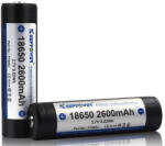 KeepPower 18650 3, 7V 2600mAh 5, 2A Li-ion akkumulátor (KeepPower-18650-2600mAh)