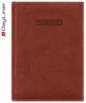 Dayliner Naptár, tervező, A5, napi, DAYLINER, "Sherwood", barnásvörös (DL3AG-SHCA5NA-BV) - tonerpiac