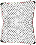 Lampa Elasztikus csomagrögzítő háló utánfutóra 120 x 180 - 240 x 350 cm, Lampa Super elastic cargo net