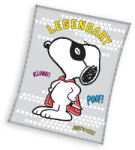 Carbotex Snoopy Legendary coral fleece polár takaró 150x200cm CBX234015SNO (CBX234015SNO)