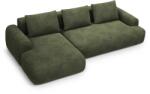 Cosmopolitan Design Coltar extensibil Calma cu tapiterie din catifea (COS_LCF_120_F1_CALMA3) Canapea