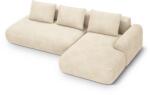 Cosmopolitan Design Coltar extensibil Calma cu tapiterie din catifea (COS_RCFO_120_F1_CALMA1) Canapea