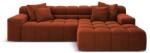Cosmopolitan Design Coltar Hawaii cu tapiterie din catifea (COS_RC_121_F1_HAWAII2)