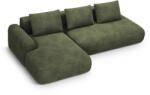 Cosmopolitan Design Coltar extensibil Calma cu tapiterie din catifea (COS_LCFO_120_F1_CALMA3) Canapea