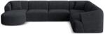 Cosmopolitan Design Coltar in forma de U Campi cu tapiterie din catifea reiata (COS_UR_266_F1_CAMPI7)