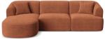 Cosmopolitan Design Coltar Campi cu tapiterie din catifea reiata (COS_LC_L_266_F1_CAMPI3)