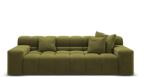 Cosmopolitan Design Canapea Hawaii cu tapiterie din catifea (COS_3S_121_F1_HAWAII5) Canapea