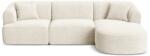 Cosmopolitan Design Coltar Campi cu tapiterie din catifea reiata (COS_RC_L_266_F1_CAMPI2)