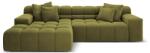 Cosmopolitan Design Coltar Hawaii cu tapiterie din catifea (COS_LC_121_F1_HAWAII5)