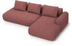 Cosmopolitan Design Coltar extensibil Calma cu tapiterie din tesatura structurala (COS_RCFO_263_F1_CALMA2) Canapea