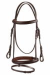 START Kantár gyeplővel ló számára - START Egyszerű XFS barna