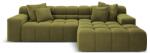 Cosmopolitan Design Coltar Hawaii cu tapiterie din catifea (COS_RC_121_F1_HAWAII5)