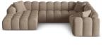 Cosmopolitan Design Coltar in forma de U Treno cu tapiterie din catifea (COS_UR_51_F1_TRENO2)